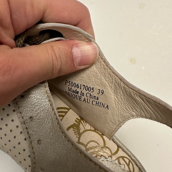 Fly London Yuta Women's Platform Wedge | Open Toe | Lace Up Sandal Size EU 39 - Picture 8 of 12